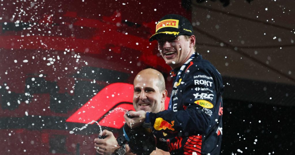 F1 Drivers Championship - Max Verstappen Celebrating