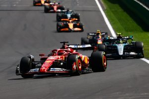 F1 Cars on Track