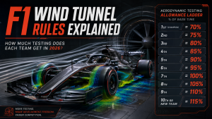 F1 Wind Tunnel Rules Explained: 2026 Testing Limits 11 F1 Wind Tunnel Rules Explained